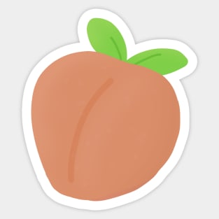 Peachy Keen Sticker